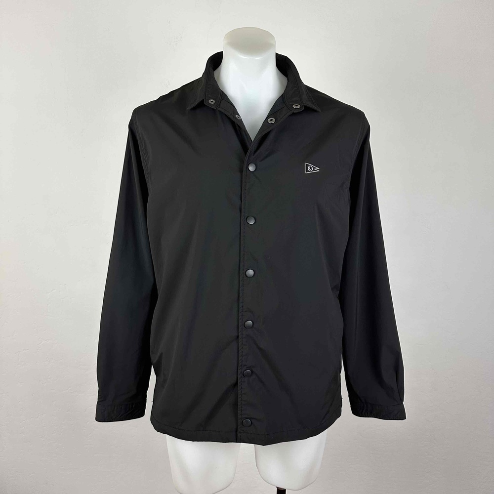 I Love Ugly Black Lightweight Bomber Coach Jacket Size Large